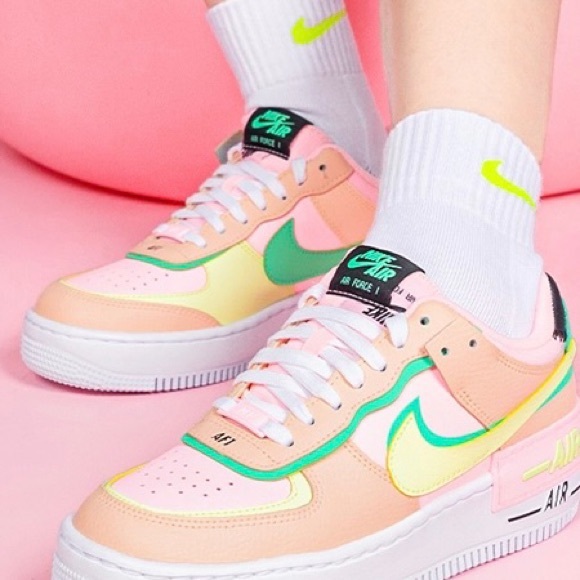 Nike | Shoes | Nike Air Force Shadow Women Arctic Punchbarely Voltcrimson  Tint Size 1 Us | Poshmark